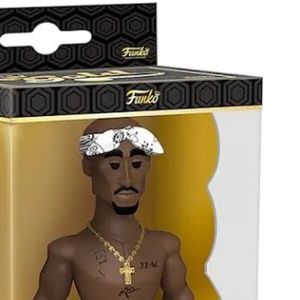 Tupac Shakur Collectible 2021 Handpicked Funko Gold Premium Vinyl 5" Figure
